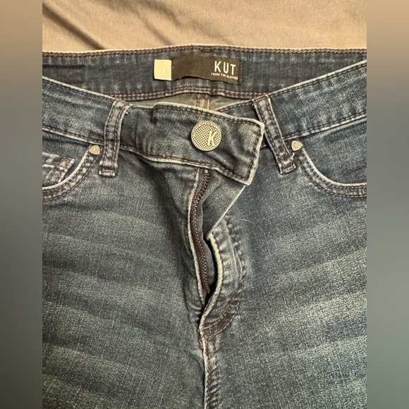 EUC Kut from the Kloth Diana High Rise Skinny Jeans size 8 - Picture 4 of 12